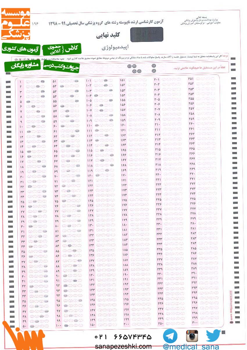 soalat arshad epidmioloqi 98